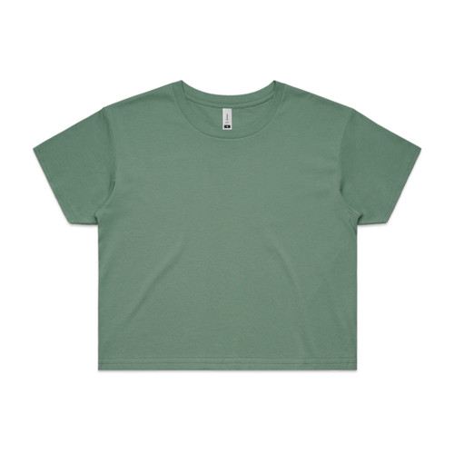 SAGE wo's-crop-tee-sage